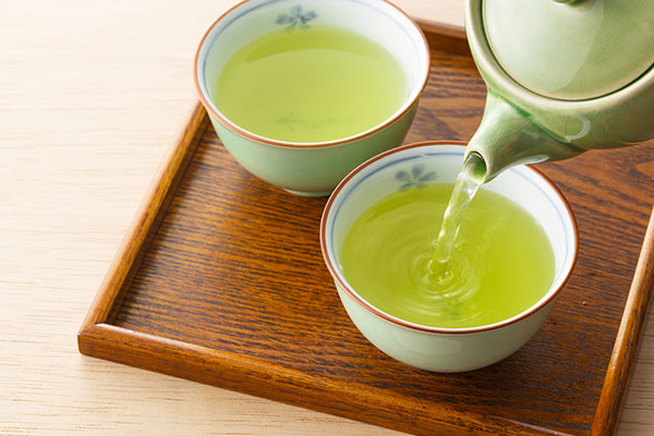 緑茶。