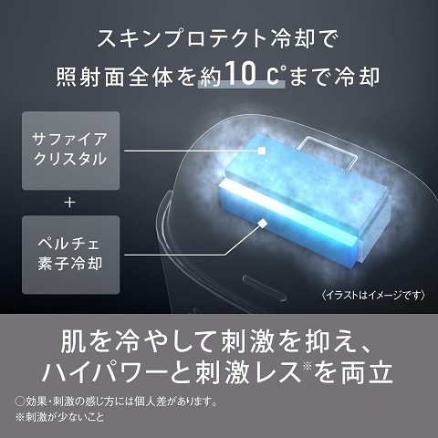 【Panasonic】光エステ スムースエピ ボディ&フェイス用 冷却 ハイパワー