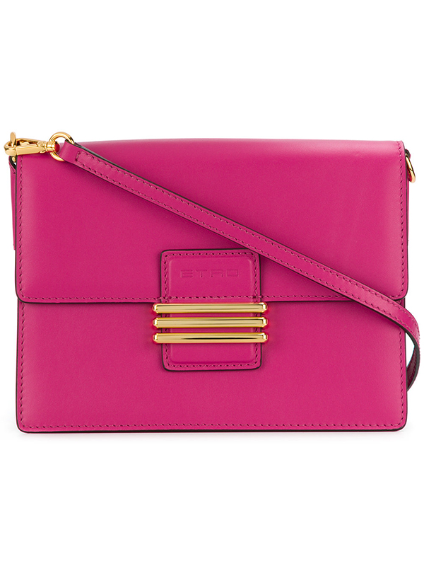 【ETRO】Pink mini rainbow crossbody bag