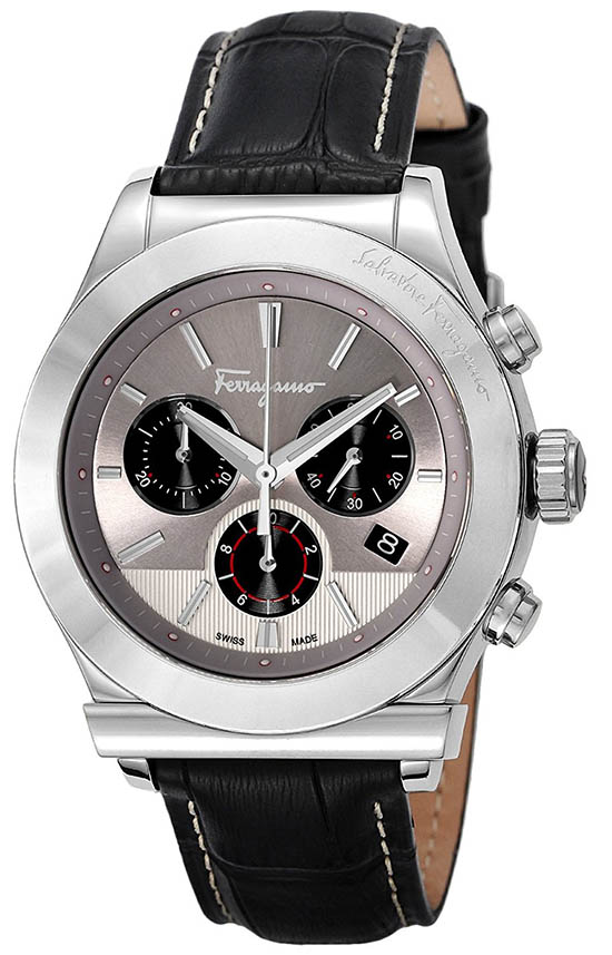【Salvatore Ferragamo】 腕時計 フェラガモ1898 グレー文字盤 FFM090016 メンズ