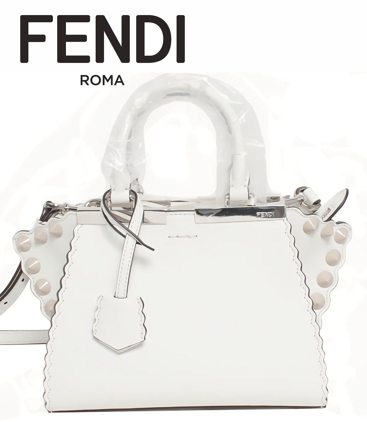 FENDI ハンドバッグ プチ トロワジュール WH