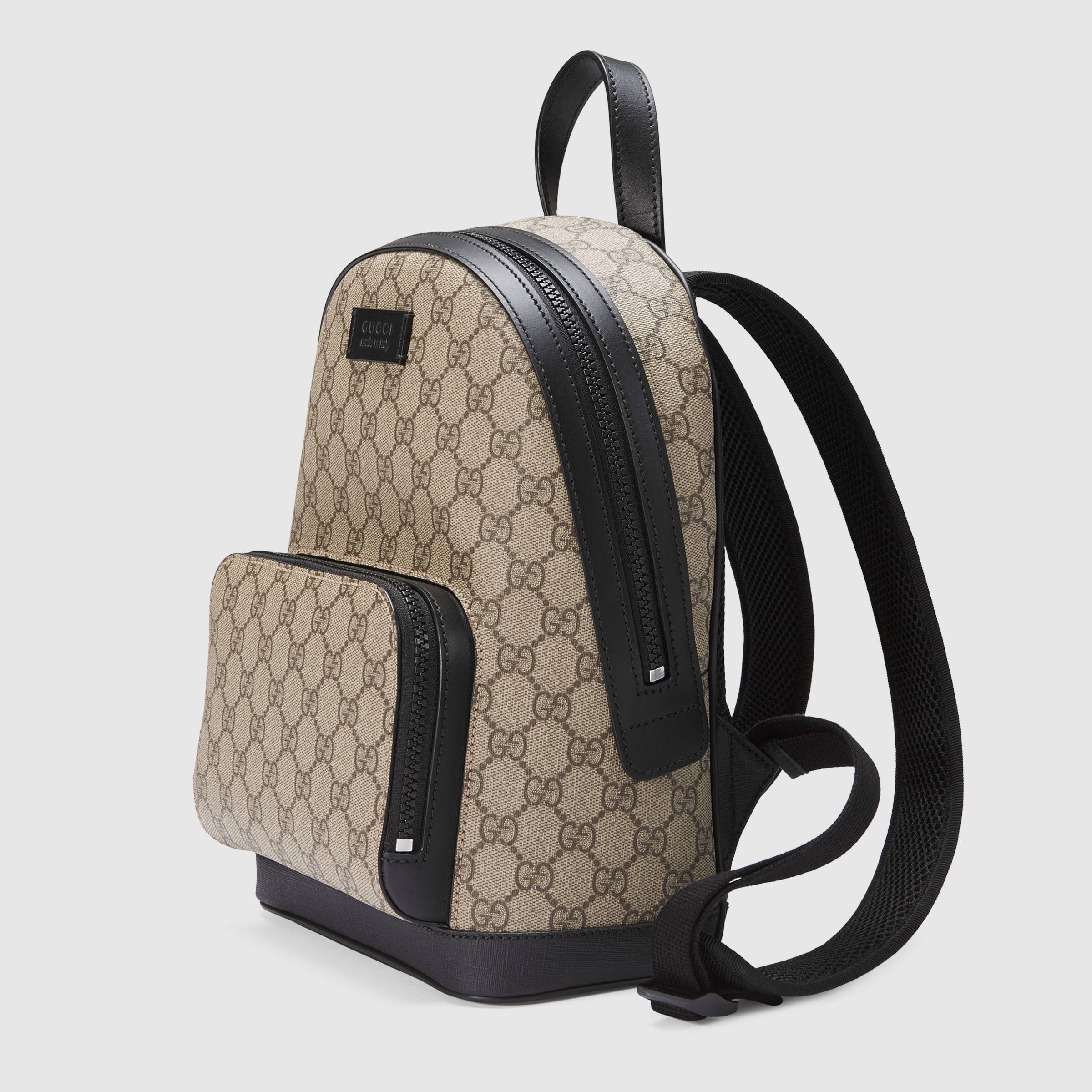 GUCCI GGスプリーム バックパック 