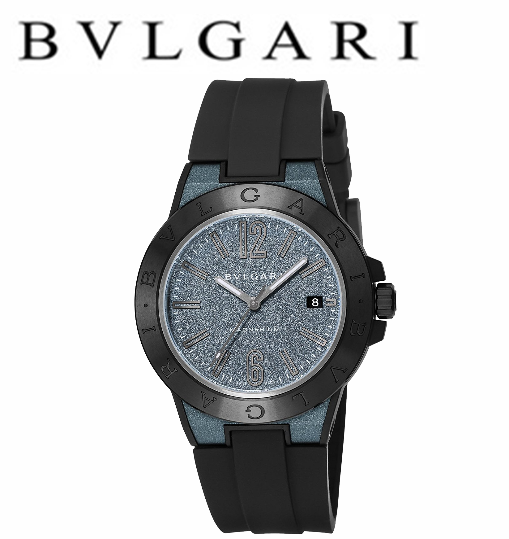 BVLGARI ディアゴノ ブルー文字盤 メンズ 