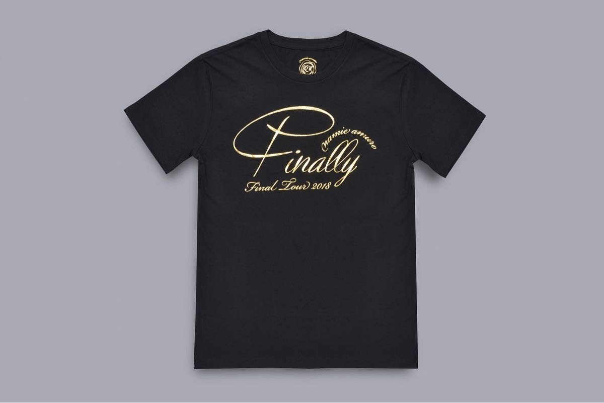 安室奈美恵 ツアーTシャツ Finally 新品】安室奈美恵 グッズ Tシャツ Mサイズ ファイナルツアー