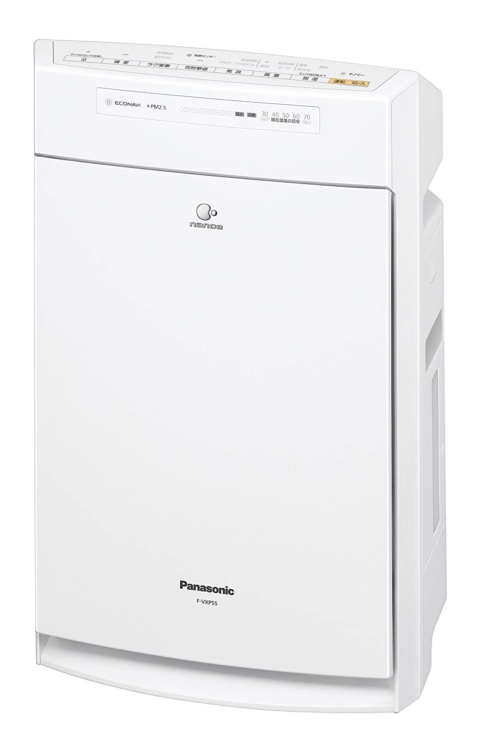 【パナソニック(Panasonic) 】加湿空気清浄機 ナノイー・エコナビ搭載 ~25畳 ホワイト 