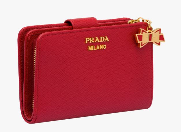 【PRADA】ミディアム「サフィアーノ」レザー 財布