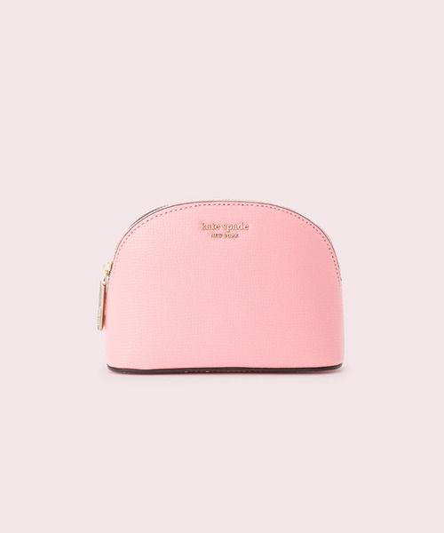 【kate spade】(ケイトスペード)  シルビア スモール ドーム コスメティック　ROCOCOPINK