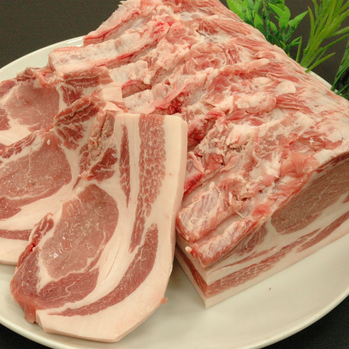 豚肉 ローズポーク ロース １kg (200ｇカット)