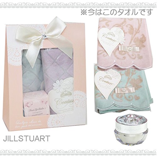【JILL STUART】	 ギフト リップ バーム/ ロマンチック タオルチーフ 2枚セット 