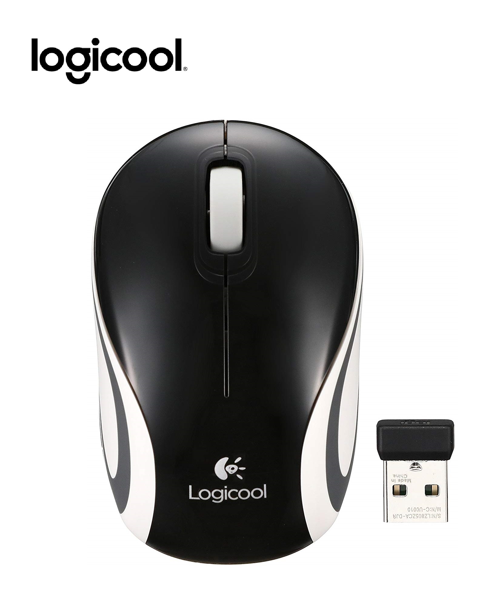 【Logicool】 ロジクール ワイヤレス ミニマウス ブラック 