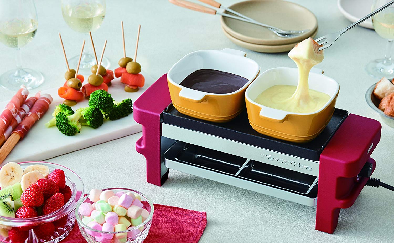 【recolte】ラクレット&フォンデュメーカーR