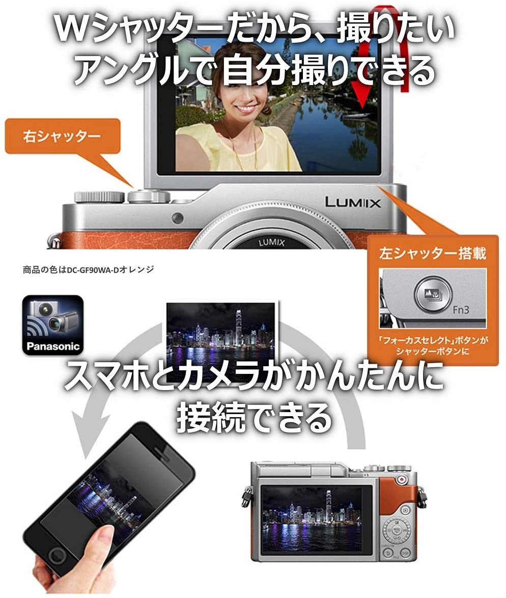 Panasonicミラーレス一眼ダブルレンズW