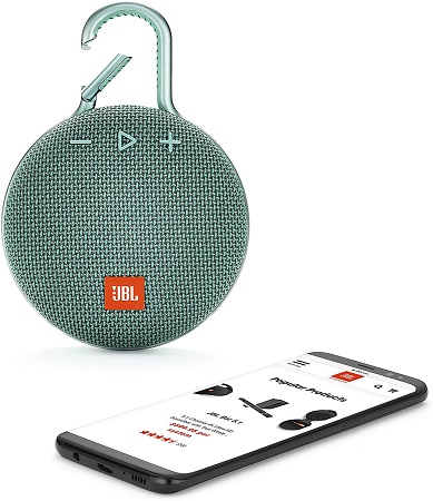 【JBL】CLIP3 Bluetoothスピーカー IPX7防水（レッド）