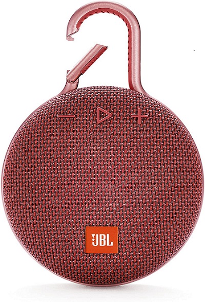 【JBL】CLIP3 Bluetoothスピーカー IPX7防水(レッド)