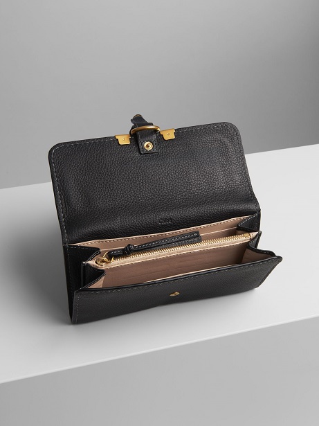 【Chloe】MARCIE ロングウォレットBK