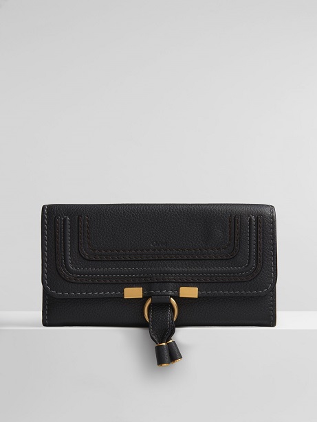 【Chloe】MARCIE ロングウォレットBK