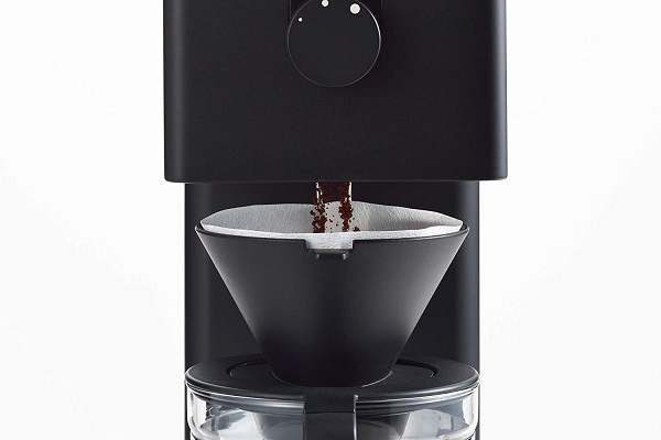 【ツインバード】全自動コーヒーメーカー 6カップ用 ミル付き（ブラック）