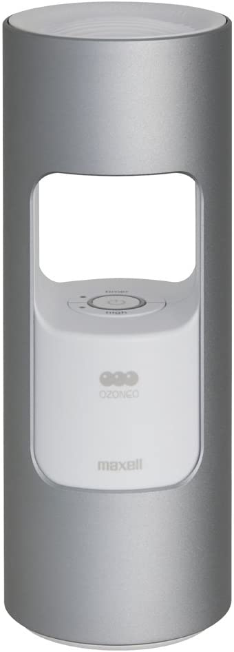 【maxell】OZONEO オゾネオ 低濃度オゾン除菌消臭器 1~8畳程度（シルバー）