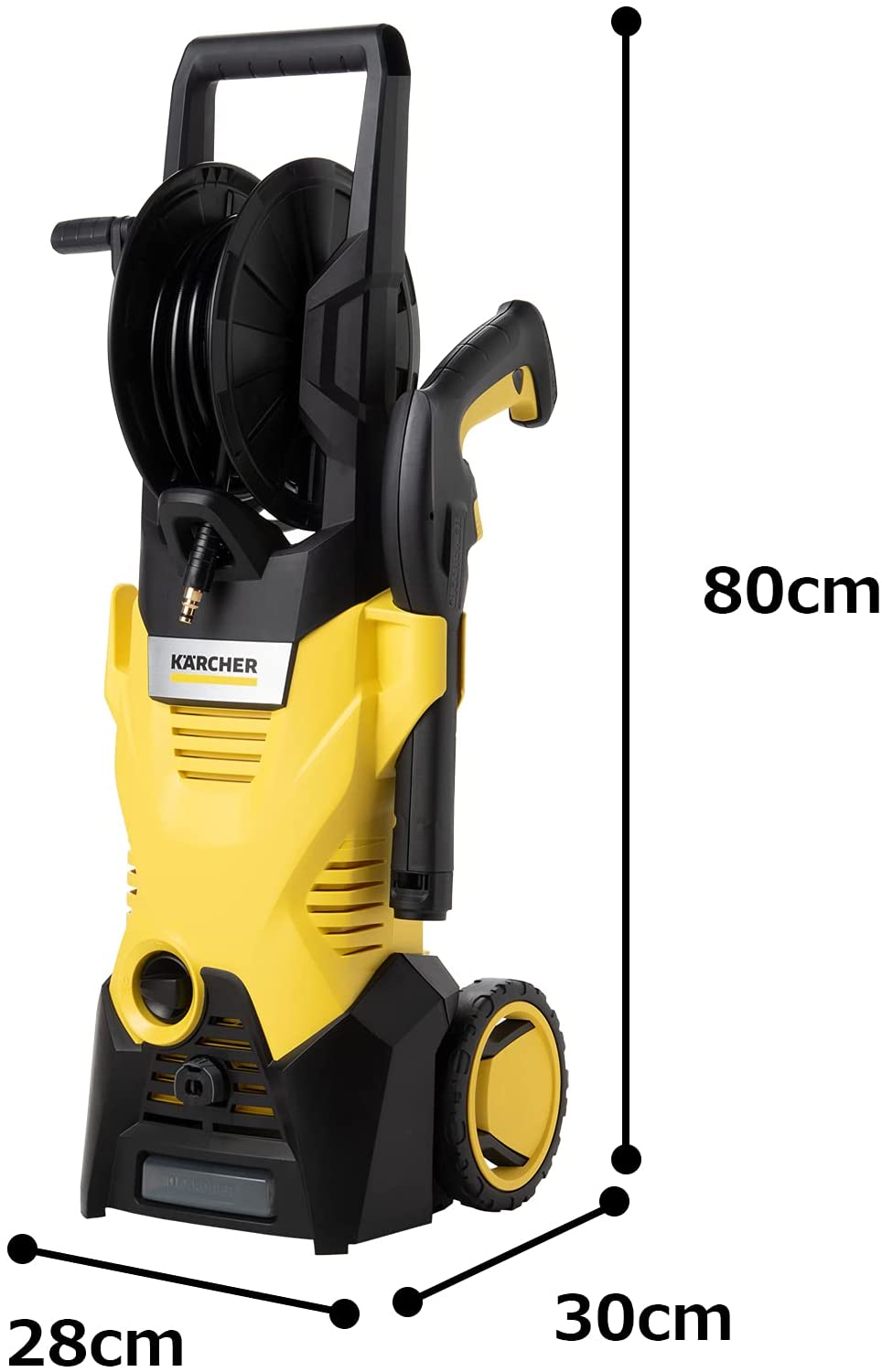 【KARCHER】高圧洗浄機K3ホースリール 50hz/60Hz共有