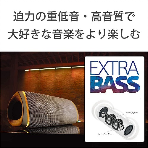 【SONY】ワイヤレスポータブルスピーカー BE