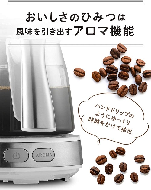 【DeLonghi】アクティブ コーヒーメーカーWH