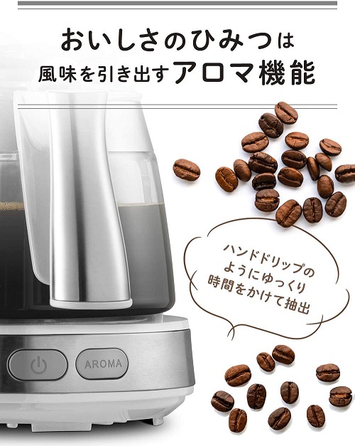 DeLonghi アクティブ コーヒーメーカーWH