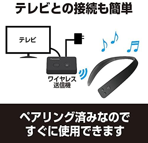 【Panasonic】ワイヤレスネックスピーカー