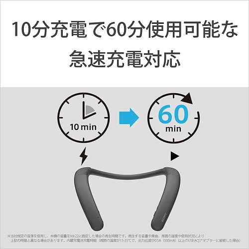 SONY ワイヤレスネックバンドスピーカー WC