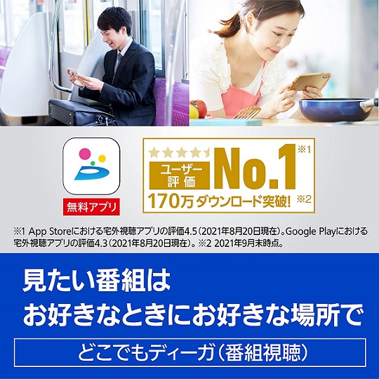 【Panasonic】ブルーレイディスクレコーダー 2TB