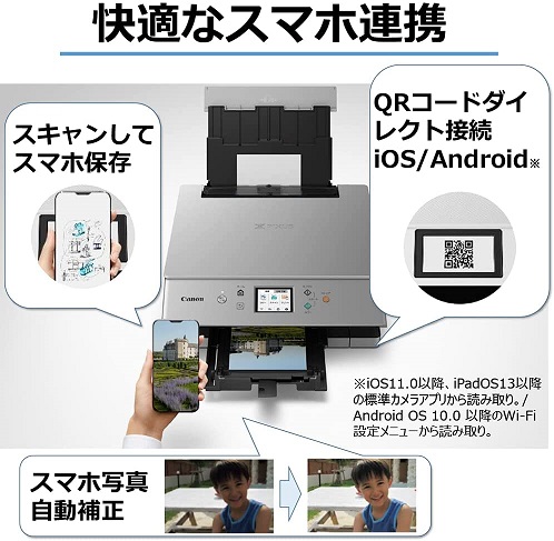 【Canon】A4インクジェット複合機 SV