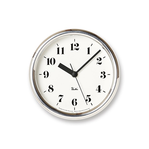 【レムノス】レムノス リキ アルミニウム クロック置き時計