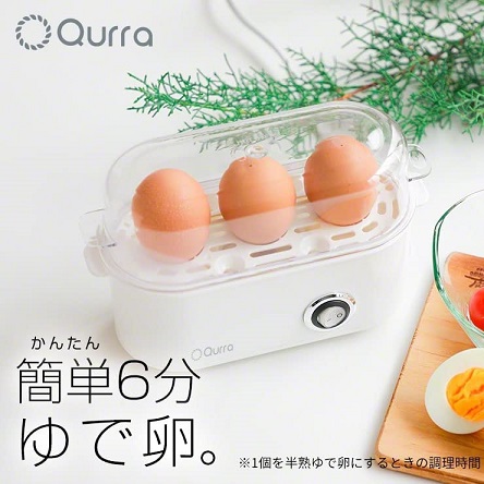 【Qurra】エッグスチーマー たまくっく