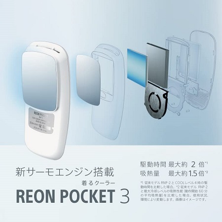 【SONY】着るクーラー REON POCKET 3 