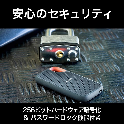 【‎SanDisk】ポータブルSSD 外付け 4TB