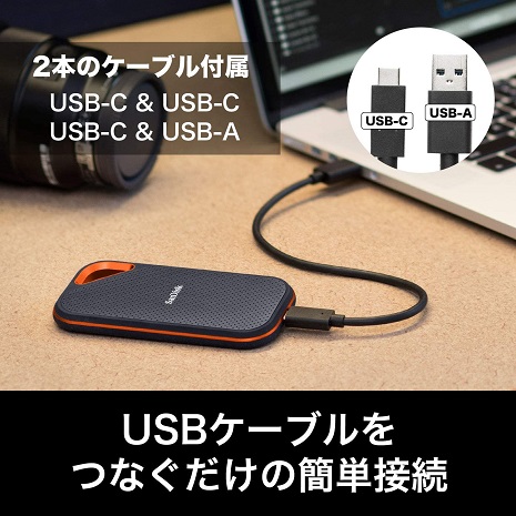 【‎SanDisk】ポータブルSSD 外付け 1TB