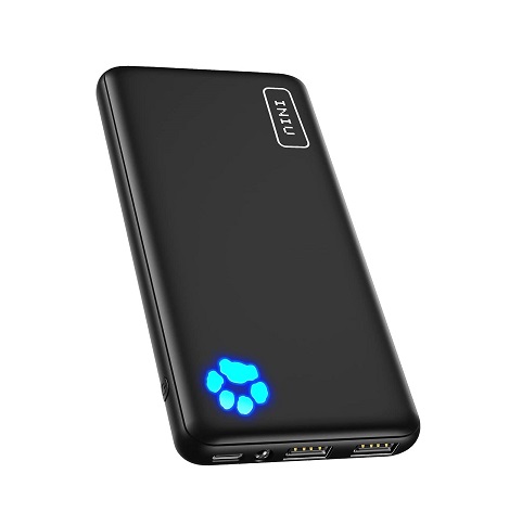 【INIU】モバイルバッテリー10000mAh 3台同時充電