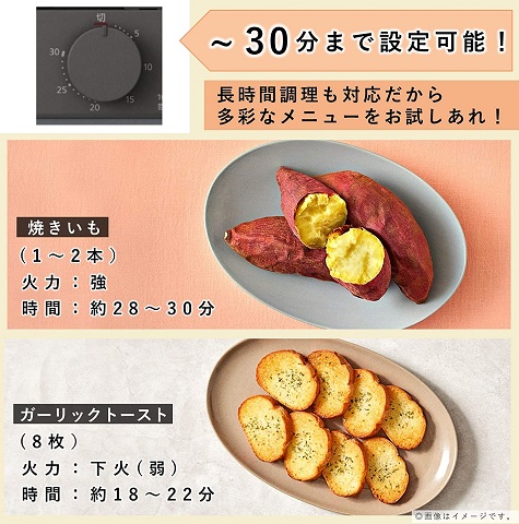 【Panasonic】オーブントースター 4枚焼き対応 グレー