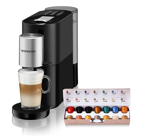 【Nespresso】カプセル式コーヒーメーカー ミルクフォーマー搭載