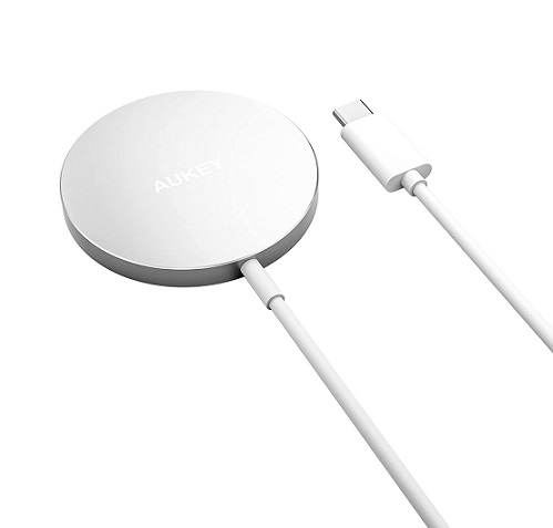 【AUKEY】MagSafe対応 ワイヤレス充電器 WH