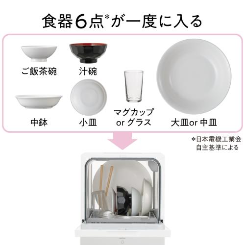 【Panasonic】卓上型食器洗い乾燥機 SOLOTA