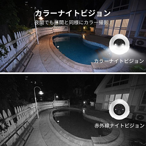 【SwitchBot】防犯 見守りカメラ AI動体検知 夜間カラー撮影