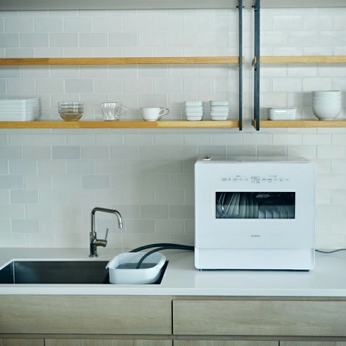 【siroca】食器洗い乾燥機 大皿も洗える大容量 4~5人分