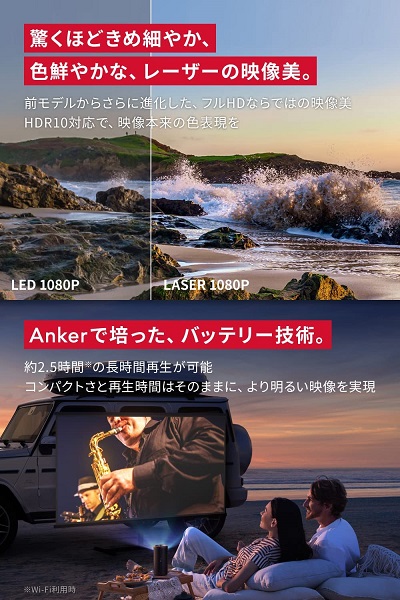 【Anker】Nebula Capsule 3 Laser