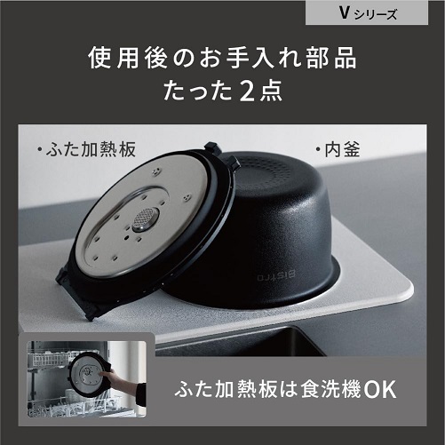 【Panasonic】炊飯器 5.5合 最高峰モデル ビストロ 匠技AI BK