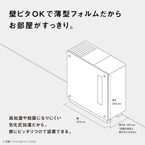 【Panasonic】加湿器 気化式 ナノイー搭載 ~19畳 WH