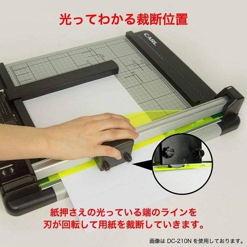 【カール事務器】裁断機 ペーパーカッター A4対応 40枚裁断