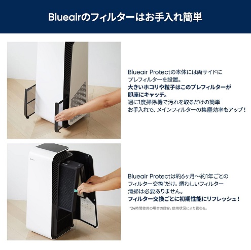 【ブルーエア】空気清浄機 Protect 7710i 簡単お手入れ 70畳