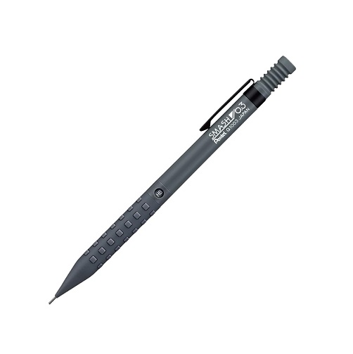 【ぺんてる】シャープペン スマッシュ 0.3mm ダークグレー