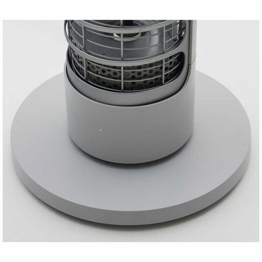【cado】電気ヒーター スリムタワー型ヒーター クールグレー