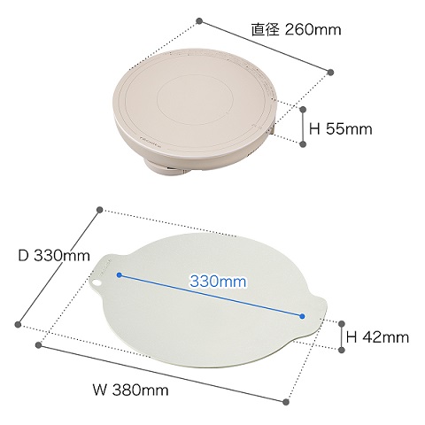 【récolte】卓上IHクッキンググリドル